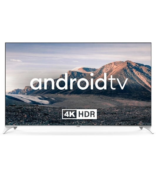 Телевизор Hyundai 75' H-LED75QBU7500 черный/серебристый QLED UHD 60Hz Android TV