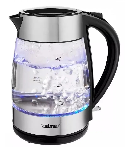 Чайник электрический Zelmer ZCK8011 GLASS/INOX