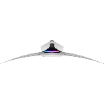 Монитор 49' Samsung Odyssey OLED G9 S49DG932SIXCI OLED 5120x1440, 240 Гц, 0.03 мс, 32:9, 250 кд/м², 1xHDMI, 1xDP, 2xUSB-C, 1x3.5 мм, изогнутый R1800, серебристы, фото8