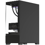 Корпус Formula Crystal Z1 Plus AR V2 Black, Mini-Tower, чёрный, 3 x 120 мм, фото2