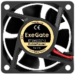 Вентилятор корпусной ExeGate EP06025S2P-5, 60 мм, 4800 об/мин, 33 дБ, 2 pin, без подсветки, фото4