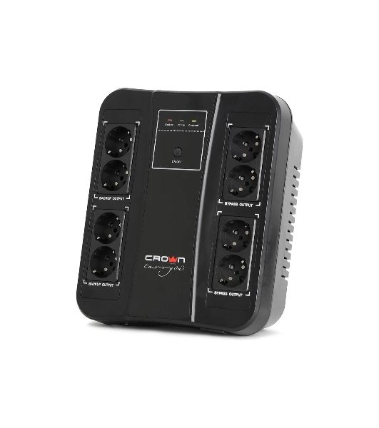 Источник бесперебойного питания CMUS-255 EURO SMART/650 ВА/390 Вт/8 х CEE 7 (евророзетка)