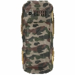 Мобильный телефон BQ 2430 Tank Power камуфляж/золотистый, фото5