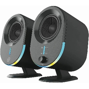 Акустическая система Оклик OK-303A 2.0 черный 20Вт BT