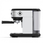 Кофеварка рожковая BQ CM3001 сталь-черный, исп. кофе - молотый, 1 л, 1450 Вт, 15 бар, фото 1