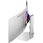 Монитор 49' Samsung Odyssey OLED G9 S49DG932SIXCI OLED 5120x1440, 240 Гц, 0.03 мс, 32:9, 250 кд/м², 1xHDMI, 1xDP, 2xUSB-C, 1x3.5 мм, изогнутый R1800, серебристы, фото9