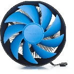 Кулер для процессора DEEPCOOL GAMMA ARCHER PRO V2 черный/синий, 120 мм, алюминий/медь, 1600 об/мин, 21 дБ, 4 pin, 110 Вт, 65.5 мм, фото5