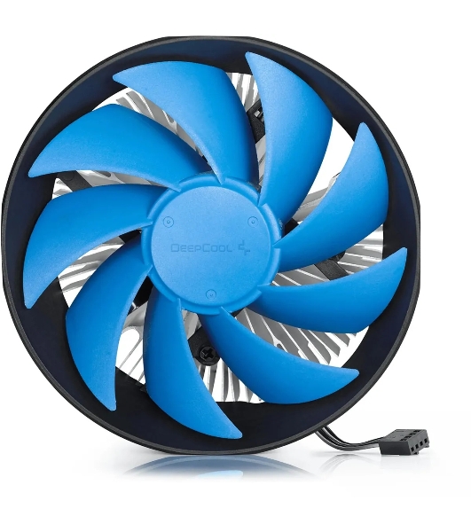 Кулер для процессора DEEPCOOL GAMMA ARCHER PRO V2 черный/синий, 120 мм, алюминий/медь, 1600 об/мин, 21 дБ, 4 pin, 110 Вт, 65.5 мм