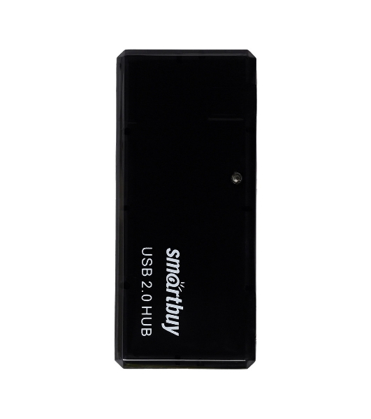 USB-концентратор Smartbuy SBHA-6110-K, USB 2.0, USB 4 порта, USB