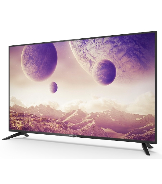 Телевизор MEGAMAX 50' 50MG11USM черный DLED UHD 60Hz Smart TV