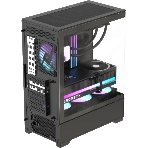 Корпус Formula Crystal Z1 Plus AR V2 Black, Mini-Tower, чёрный, 3 x 120 мм, фото3