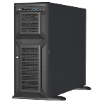 Серверный корпус 4U, ATX /E-ATX, Tower,8x3.5' hs+3x5.25'' int + 1x3.5'' SAS/SATA,12Gbps Backplane (for 3.5' HDD)including Rear Fan Module Kit*2, and converter cables for GPU AOC PWR; 2200W CPRS(1+1), фото 1