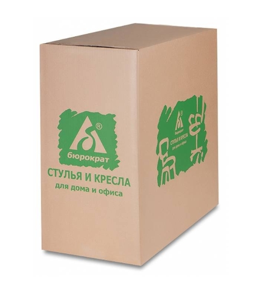 Кресло Бюрократ CH-300/BLACK черный, экокожа, 120 кг, механизм качания
