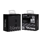 Розетка Kranz STRONG компьютерная двойная RJ45+RJ45 кат6 с/у антрацит, фото5