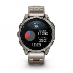 Умные часы Garmin Fenix 8 1.4' AMOLED, Wi-Fi, Bluetooth, NFC, 100м, титановый серый / титановый, фото10