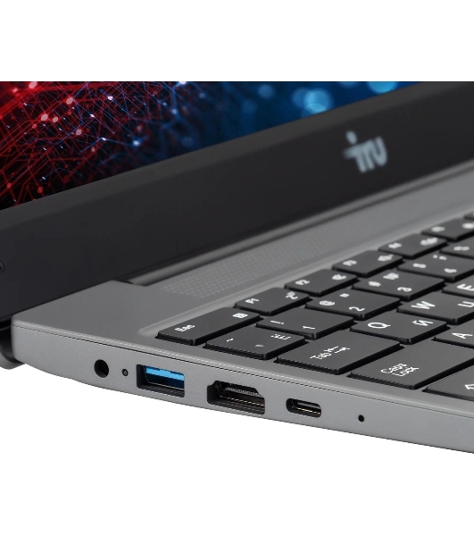 Ноутбук IRU Tactio 14ALH Core i5 1235U 8Gb SSD 256Gb Intel Iris Xe graphics 14' IPS FHD (1920x1080) Free DOS grey 4000mAh (2058896)