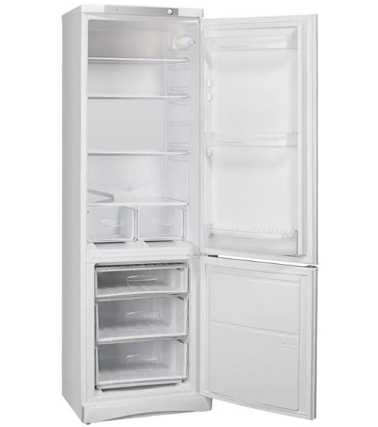 Холодильник Indesit ES 18 A белый двухкамерный 233/85л морозилка снизу