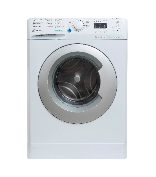 Стиральная машина Indesit BWSA 6109 WSV RU белый, загрузка фронтальная 6 кг, 1000 об/мин, класс: А
