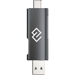 Кард-ридер Digma CR-СU2520-G/серый/SD/TF/micro-SD/micro-SDXC/miсro-SDHC/USB 2.0/Type-C/алюминий, фото8