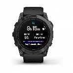 Умные часы Garmin Epix Pro Gen 2 Standard Edition, 1.4' AMOLED, ANT+, Bluetooth, GPS, NFC, Wi-Fi, 10 ATM, серый / черный, фото3