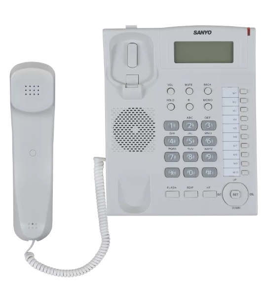 Телефон проводной SANYO RA-S517W белый