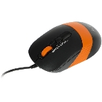 Комплект клавиатура+мышь A4Tech FStyler F1010 проводной, USB, 1600 DPI, чёрный/оранжевый, фото6