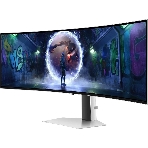 Монитор 49' Samsung Odyssey OLED G9 S49DG932SIXCI OLED 5120x1440, 240 Гц, 0.03 мс, 32:9, 250 кд/м², 1xHDMI, 1xDP, 2xUSB-C, 1x3.5 мм, изогнутый R1800, серебристы, фото11