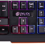 Клавиатура Oklick 717G Black Death проводная, USB Type-A, чёрный/серый, фото11