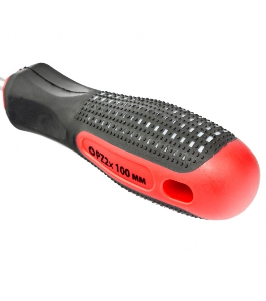 Отвертка Matrix Fusion 11403, PZ2 x 100 мм, CrV, 3-х компонентная рукоятка 'anti slip'
