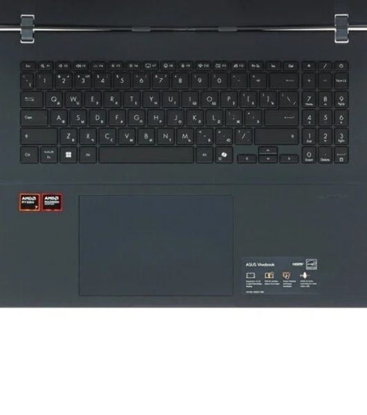 Ноутбук Asus Vivobook 18 M1807HA-S8025 Ryzen 7 260 16Gb SSD 1Tb AMD Radeon 18.4' IPS WUXGA (1920x1200) без ОС blue WiFi BT Cam (90NB15P1-M002S0)