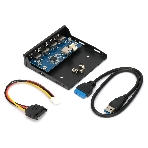 Планка USB 3.0 на переднюю панель 3.5' Gembird FP3.5-USB3-4A, USB, 4xUSB-A 3.0, фото4