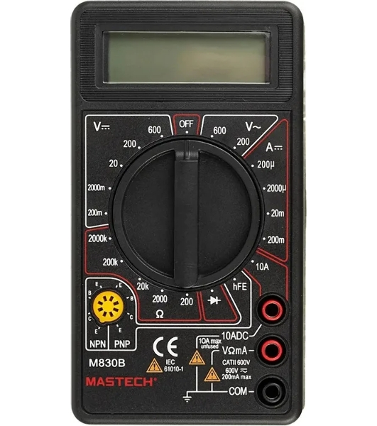 Портативный мультиметр MASTECH M830B