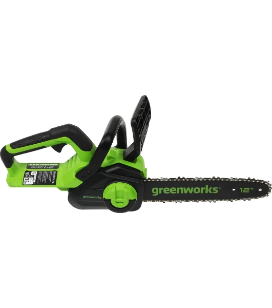 Цепная пила аккумуляторная Greenworks GD24CS30, 24V, 30 см, бесщеточная, без АКБ и ЗУ [2007007]