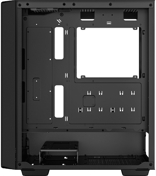 Компьютерный корпус Deepcool CC560 V2 Limited без БП, боковое окно (закаленное стекло), черный, ATX