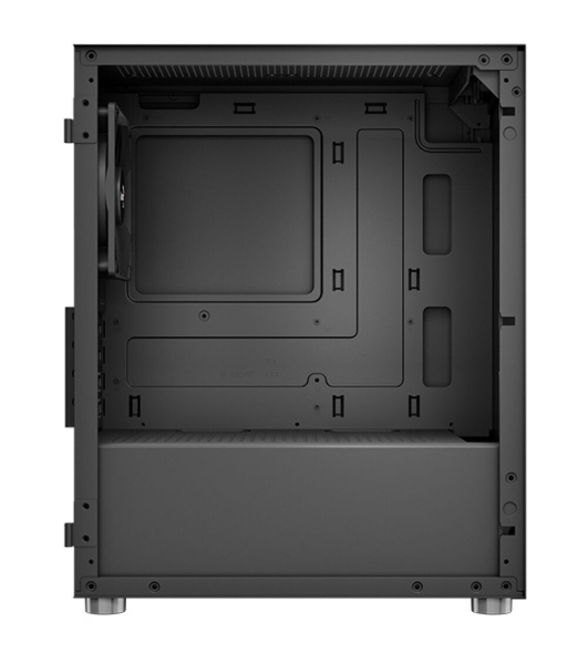 Компьютерный корпус Aerocool/Formula CS-111-G-BK-v1 (mATX, 0.5мм, стекло, USB 3.0 x1, USB 2.0 x2, 1x 12cm Black Fan)