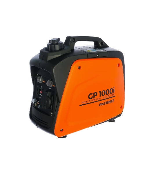 Электрогенератор бензиновый инверторный Patriot 1000i, 0.9 кВт, 60 дБ, 9 кг