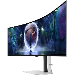 Монитор 49' Samsung Odyssey OLED G9 S49DG932SIXCI OLED 5120x1440, 240 Гц, 0.03 мс, 32:9, 250 кд/м², 1xHDMI, 1xDP, 2xUSB-C, 1x3.5 мм, изогнутый R1800, серебристы, фото12