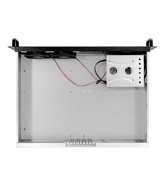 Серверный корпус ExeGate Pro 2U330-03 RM 19', высота 2U, глубина 330, БП 1200PPH-SE, 2*USB