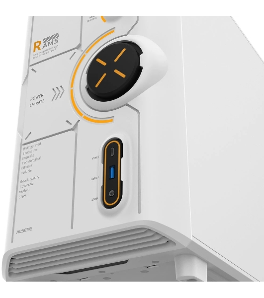 Компьютерный корпус RAMS 2.0 белый Type C