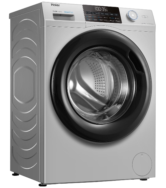 Стиральная машина Haier HW70-BP12959ASE серебристая, загрузка фронтальная 7кг, 1200 об/мин., класс: A+++