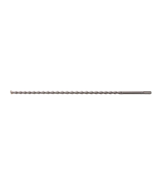Бур по бетону Denzel двойная спираль, Cobalt W-tip, 12x460 мм, SDS PLUS