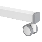 Стол для ноутбука Cactus VM-FDE101 столешница МДФ белый 80x60x123см (CS-FDE101WWT), фото4