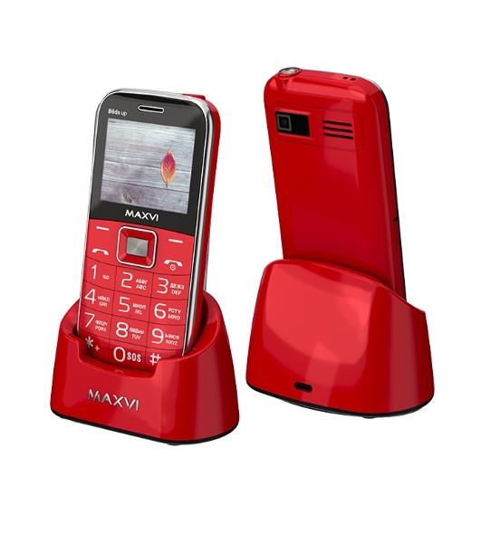 Мобильный телефон Maxvi B6ds up красный
