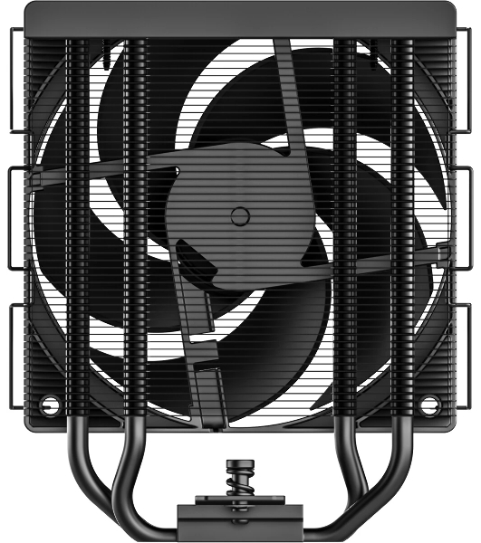 Кулер для процессора ID-COOLING SE-214-XT V2 черный LGA1851/1700/1200/115X/AM5/AM4 (16шт/кор, TDP 200W, PWM, 4 тепл.трубки прямого контакта, FAN 120мм) RET