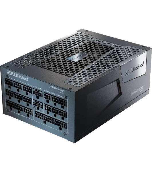 Блок питания Seasonic ATX 1600W Prime PX-1600 Gen.5 80 PLUS platinum (20+4pin) APFC 135мм fan 18xSATA Cab Manag RTL