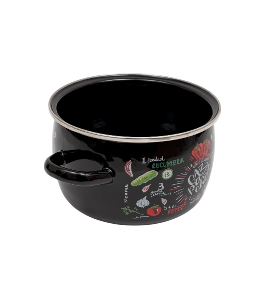 Кастрюля Appetite 1RC161M Gazpacho сферическая эмалированная 2 л