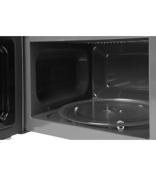 Микроволновая печь Haier HMB-DG208SA серебристый, 20 л, 800 Вт, переключатели - кнопки, поворотный механизм