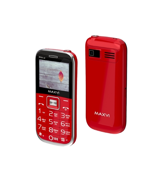 Мобильный телефон Maxvi B6ds up красный