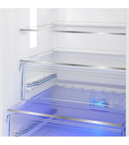 Холодильник Beko B3RCNK402HW белый двухкамерный 257/100л морозилка снизу