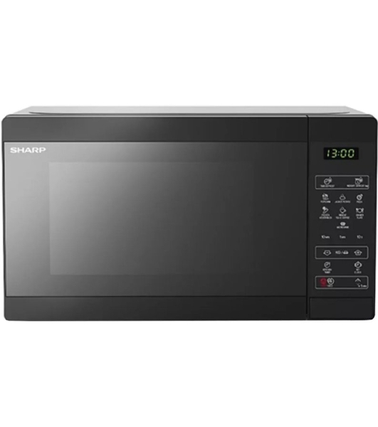 Микроволновая печь Sharp R-2800RK черный, 20 л, 800 Вт, переключатели - сенсор
